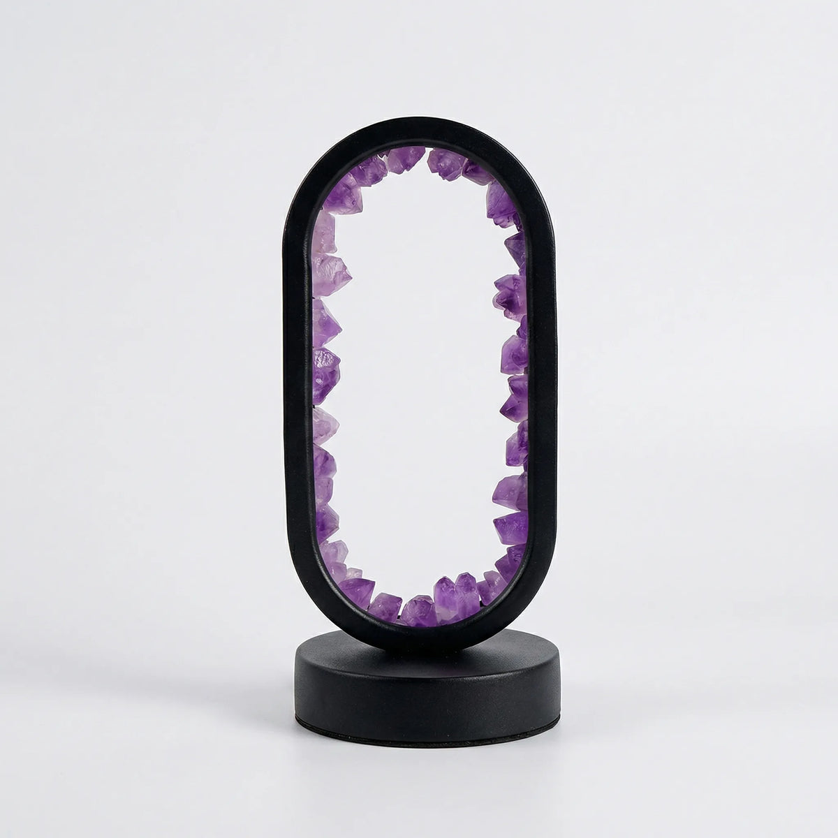 Decoratieve Tafellamp Met Echte Kristallen - Ametystglow