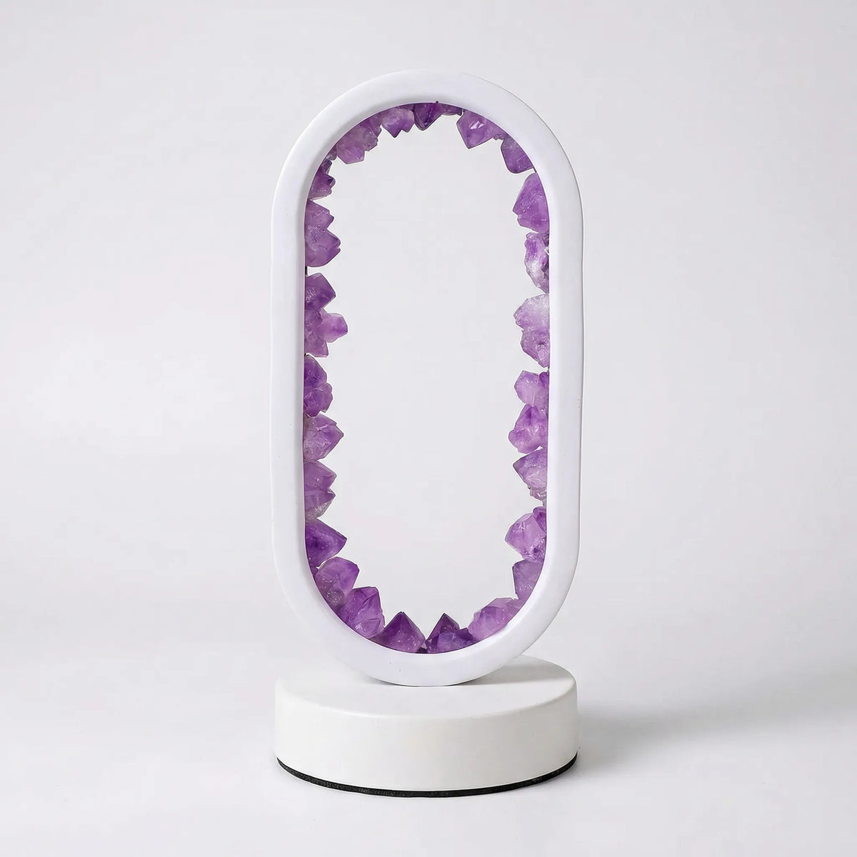 Decoratieve Tafellamp Met Echte Kristallen - Ametystglow