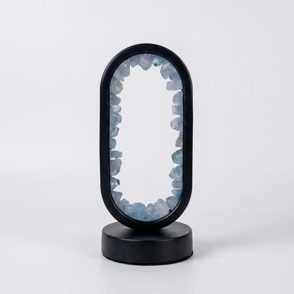 Decoratieve Tafellamp Met Echte Kristallen - Ametystglow