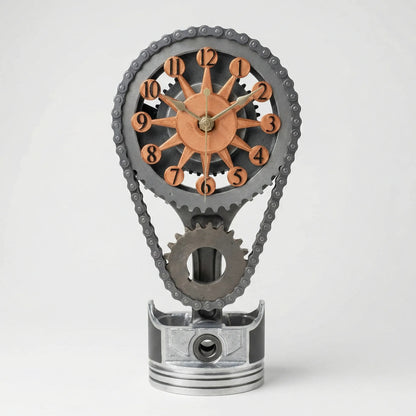 Decoratieve Tandwielklok In Industriestijl - Sprocketime