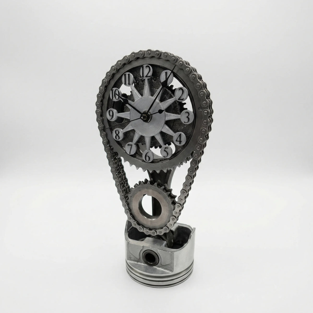 Decoratieve Tandwielklok In Industriestijl - Sprocketime