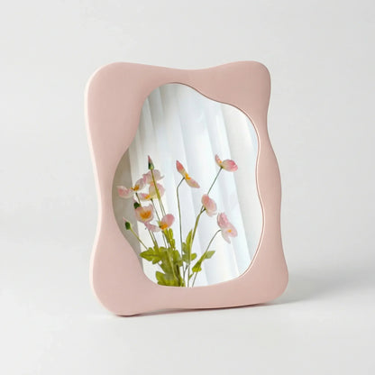 Decoratieve Wandspiegel Met Golvende Vorm - Curvello