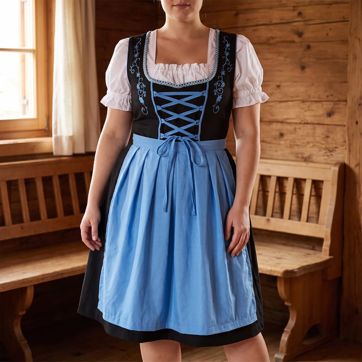 Dirndl In Großen Größen Mit Schürze