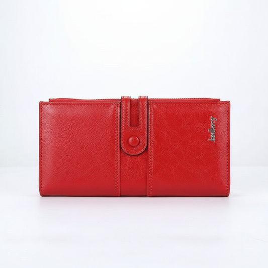 Długa Portmonetka Z Dwu Zamkiem - EleganWallet 