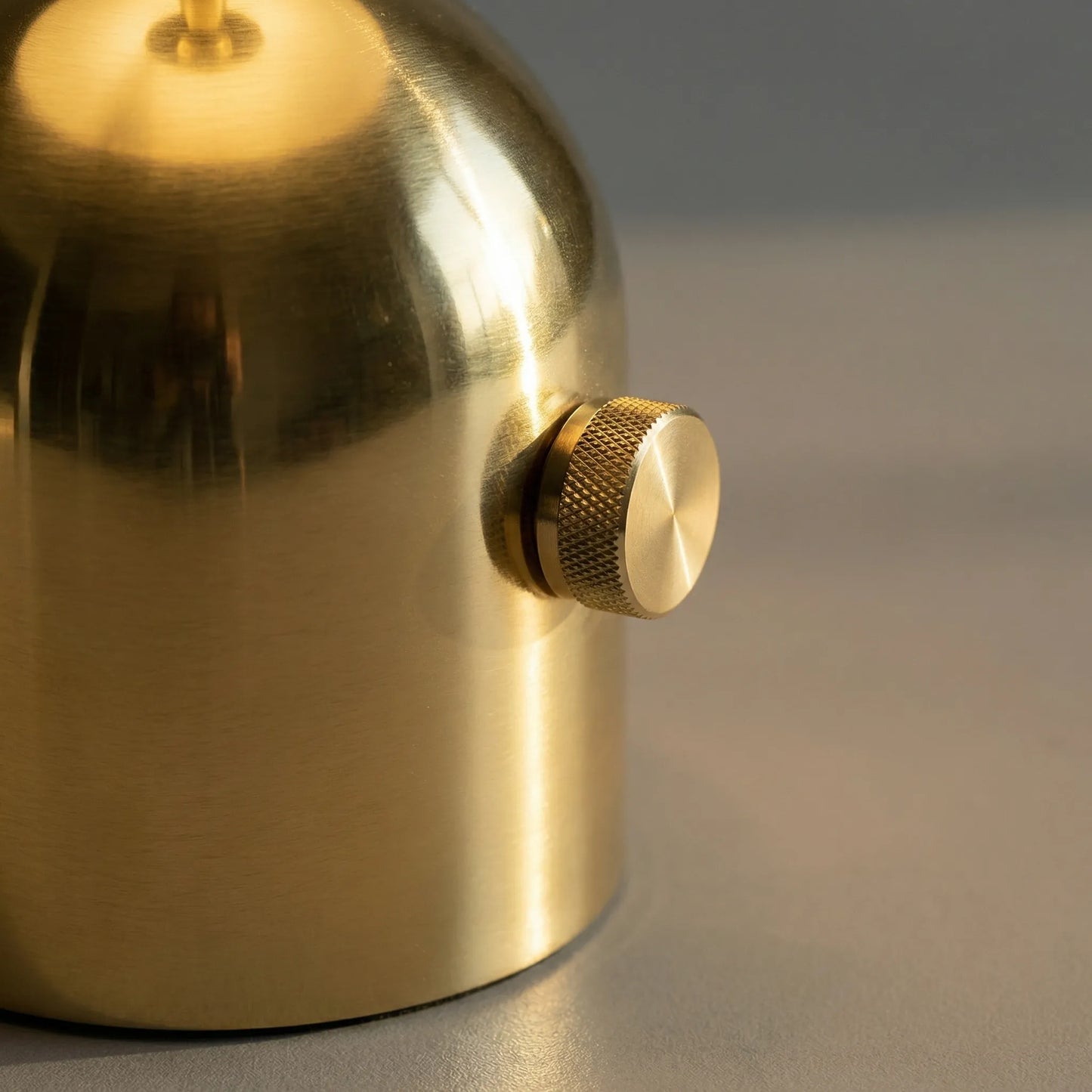 Dome-Shade Table Lamp With Polished Finish -  Domeclair