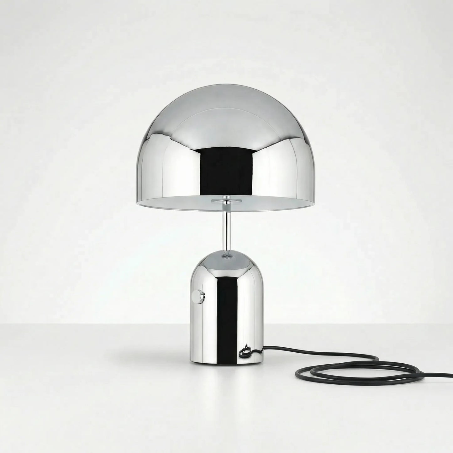 Dome-Shade Table Lamp With Polished Finish -  Domeclair