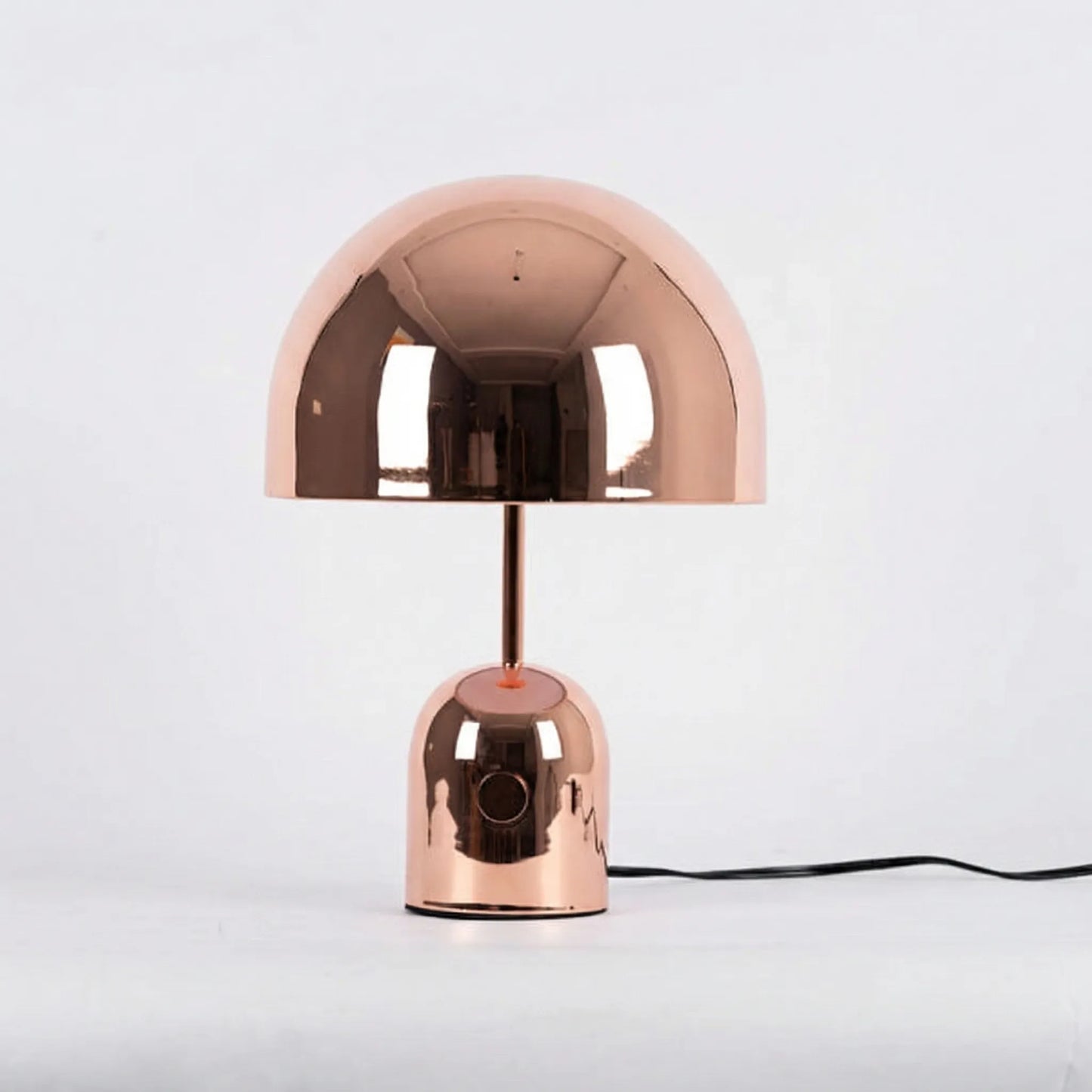 Dome-Shade Table Lamp With Polished Finish -  Domeclair
