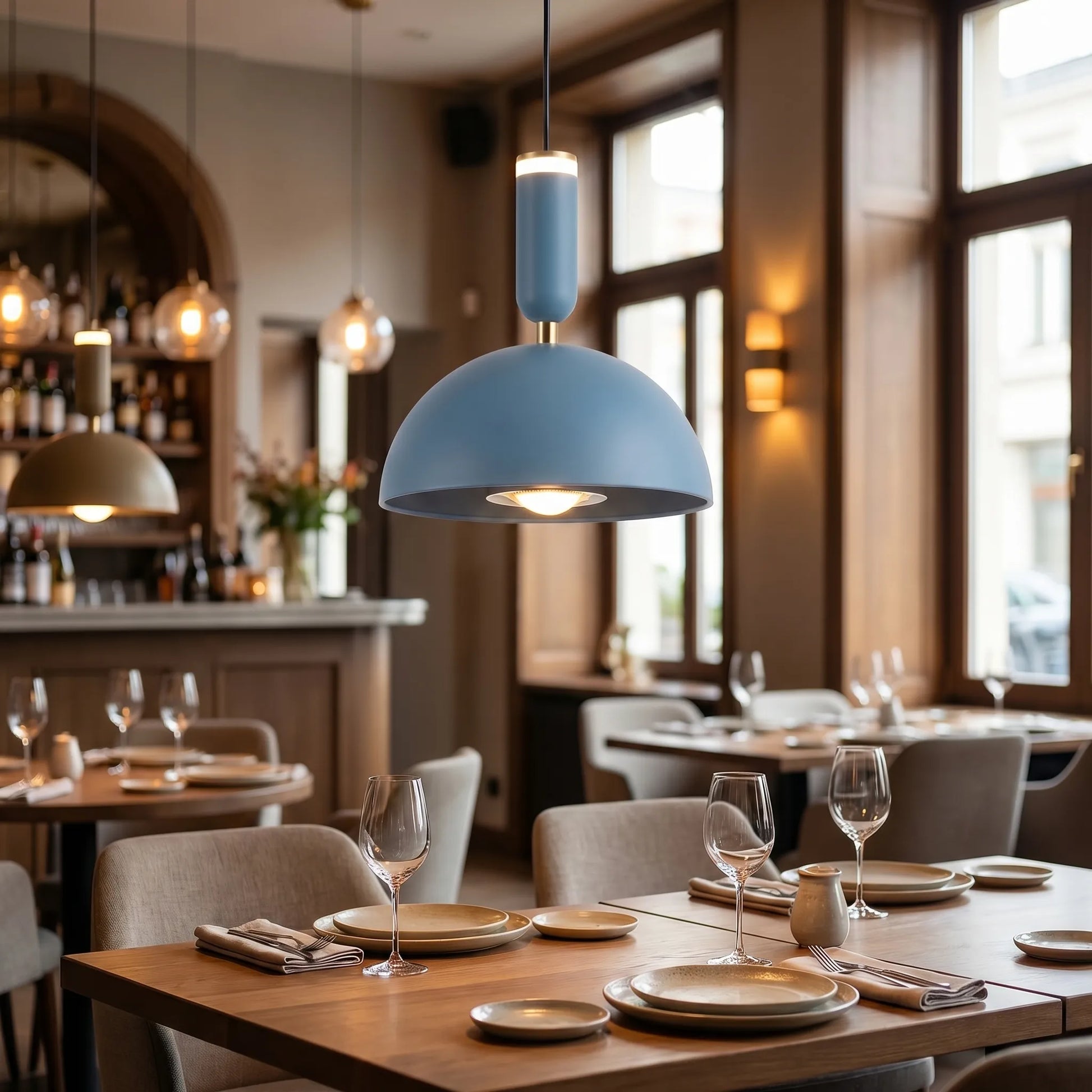 Dome-Shaped LED Pendant Light -  Lumaris