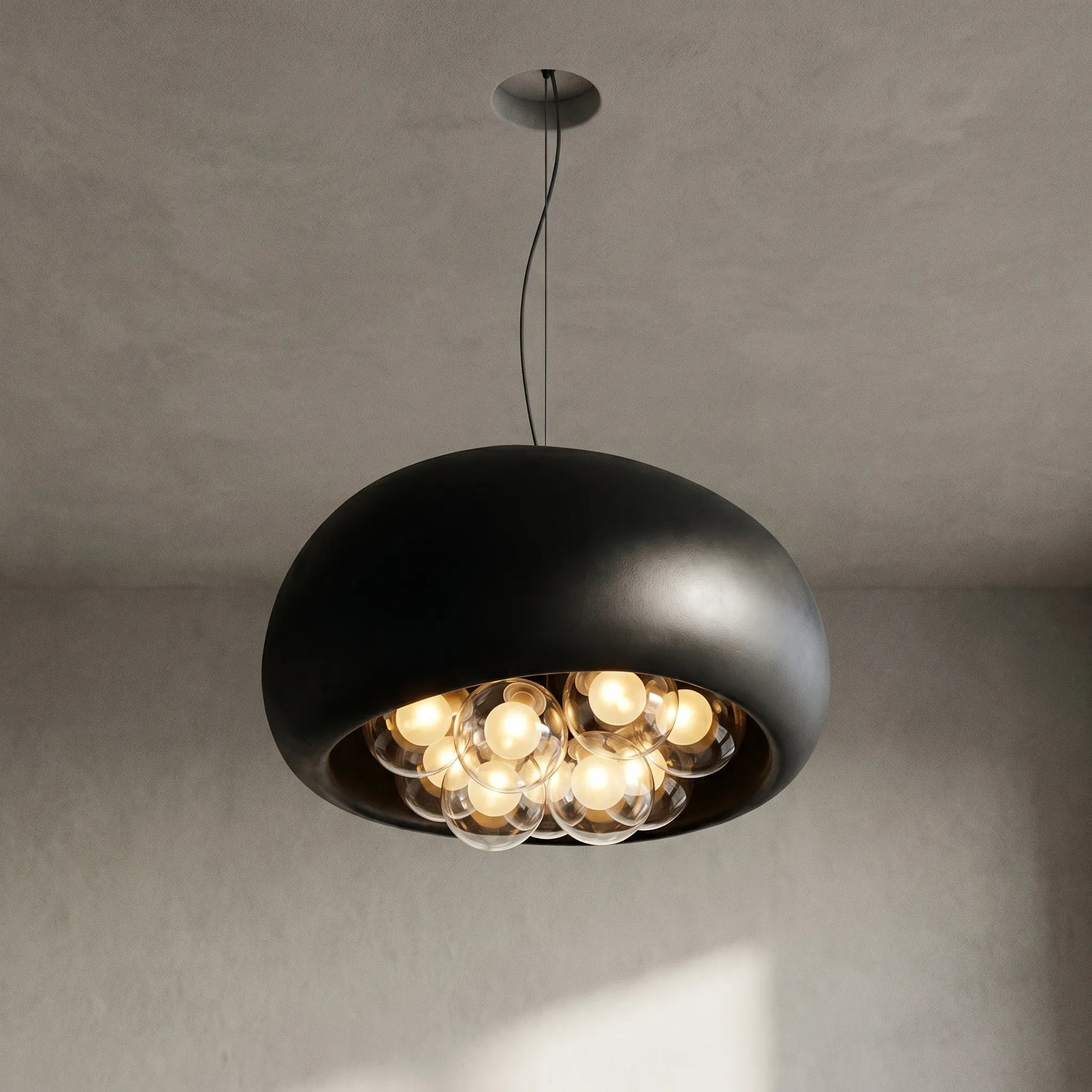 Dome-Shaped Multi-Bulb Pendant Lamp -  Bubblara