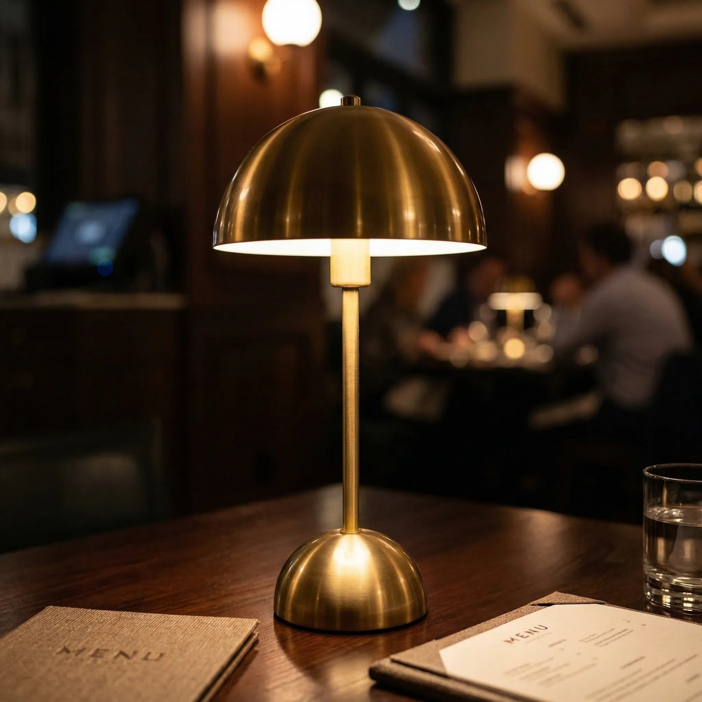 Domed Touch-Control Table Lamp -  Ambivara