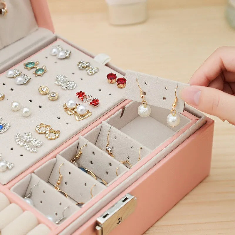 Doppellagige Schmuckaufbewahrung - JewelryHaven 