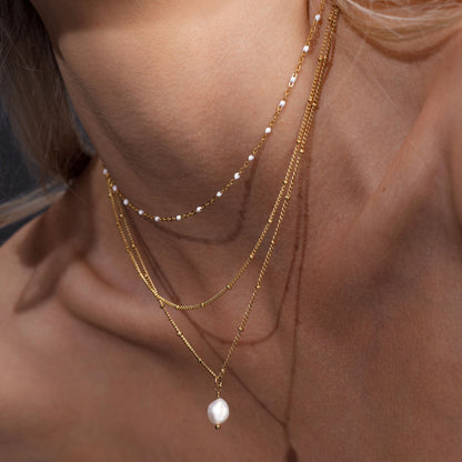 Doppelreihiger Choker - CharmWave 