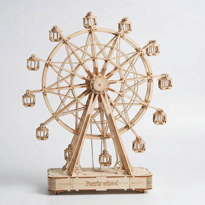 Draaibaar 3D-Houten Model Om Zelf Te Bouwen - Wheelventure