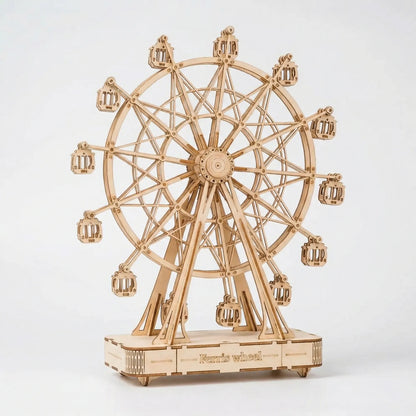 Draaibaar 3D-Houten Model Om Zelf Te Bouwen - Wheelventure