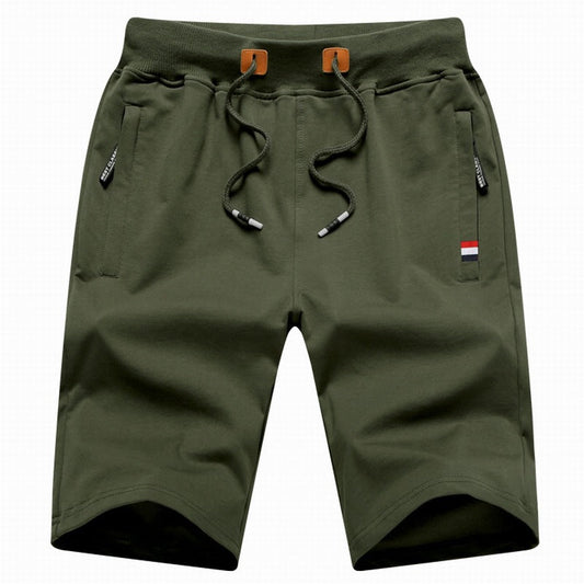 Drawstring Waist Casual Men's Shorts - Randy