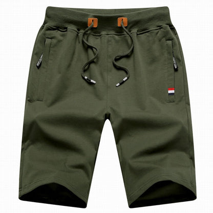 Drawstring Waist Casual Men's Shorts - Randy