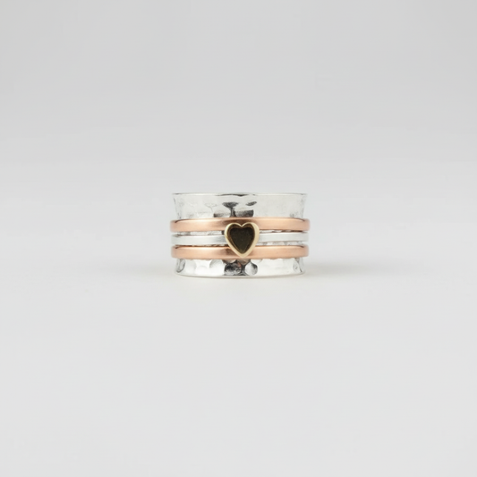 Drehbares Herzdesign - HeartRing 