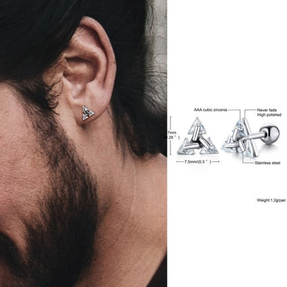 Dreieckige Ohrringe - Trianglance 