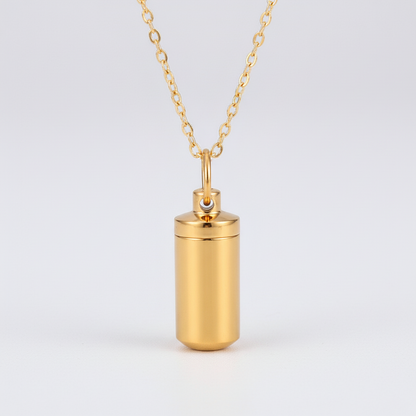 Edelstahl-Halskette - AshHeart 