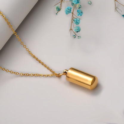 Edelstahl-Halskette - AshHeart 