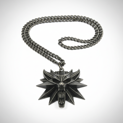 Edelstahl-Halskette - WolfCharm 