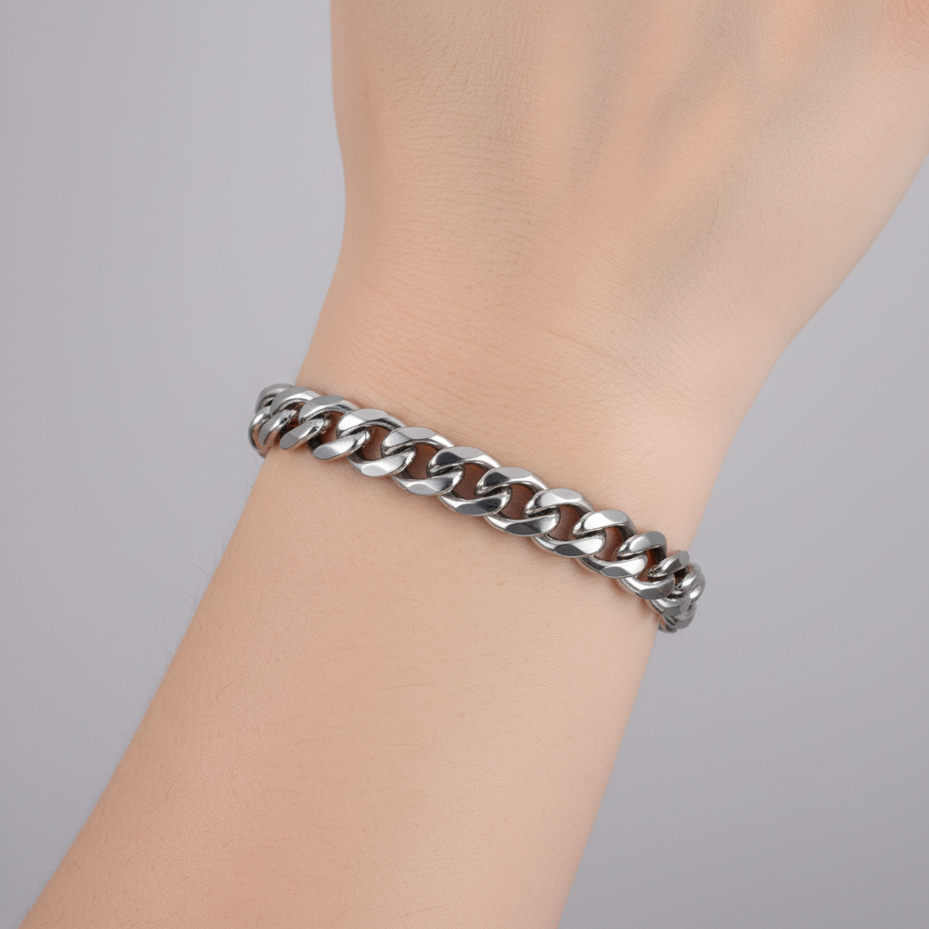 Edelstahl Kettenarmband - ChainGlow 