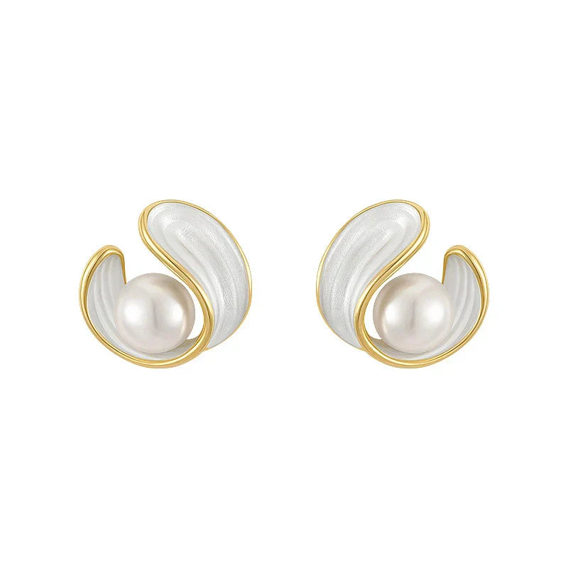 Edelsteinohrschmuck - OpalPearl 