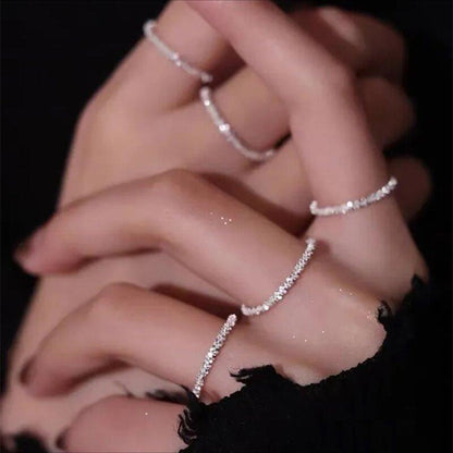 Einstellbarer Silberring - StarDreamRing 