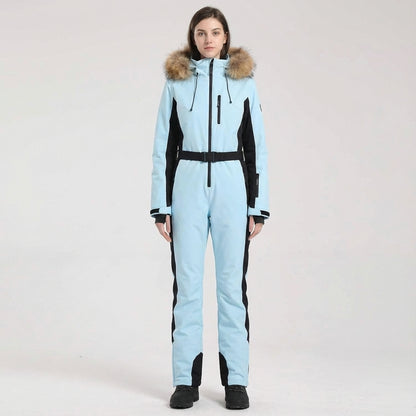 Einteiliges Skioverall Mit Kapuze - Clarissa