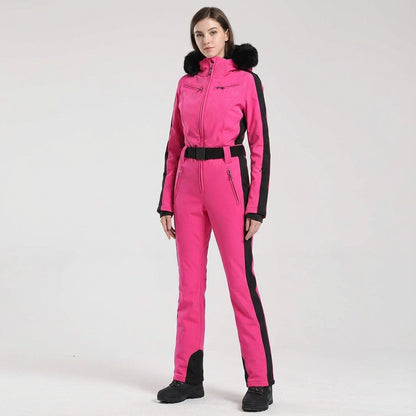 Einteiliges Skioverall Mit Kapuze - Clarissa
