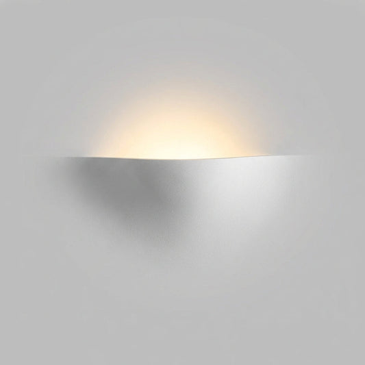Elegant Curved Wall Sconce -  HaloFold