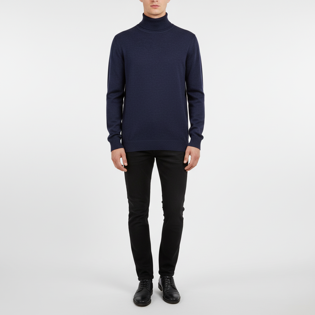 Elegant Geschnittene Rollkragenpullover - Harald