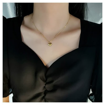 Elegante Halskette - GoldenGleam 
