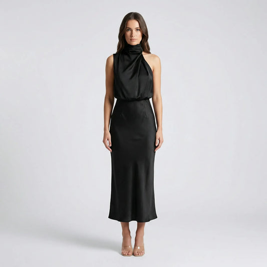 Elegantes Partykleid In Glänzender Ausführung - Gail