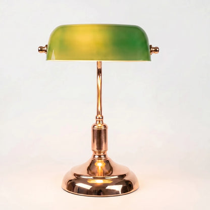 European-Style Banker Table Lamp -  Clarevox