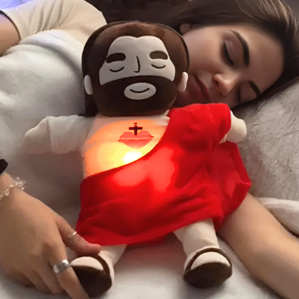 Kuscheltier mit Atembewegung & Licht – Beruhigungshilfe für Kinder