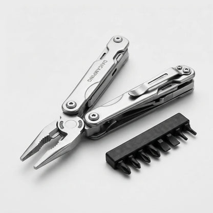 Faltbares Multitool Mit Zange Und Bits -  Clampex