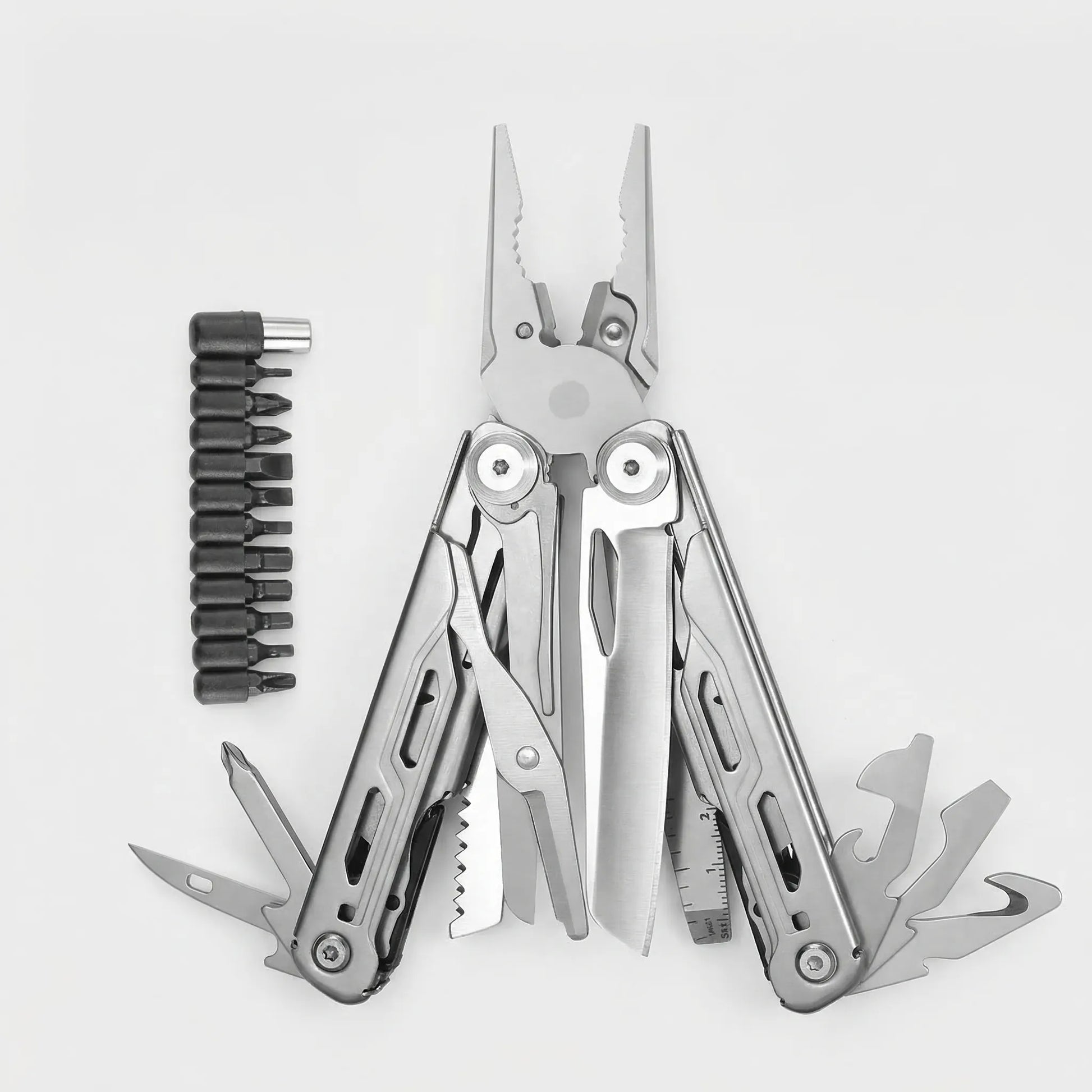 Faltbares Multitool Mit Zange Und Bits -  Clampex