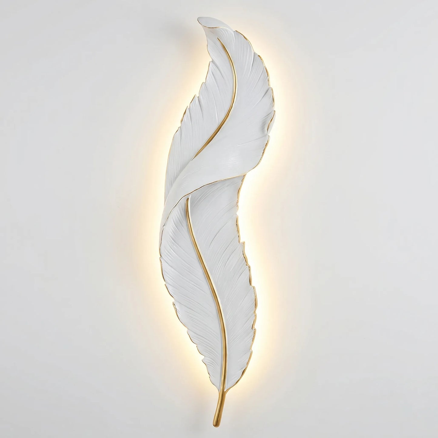 Feather Shaped Wall Lamp -  Plumina
