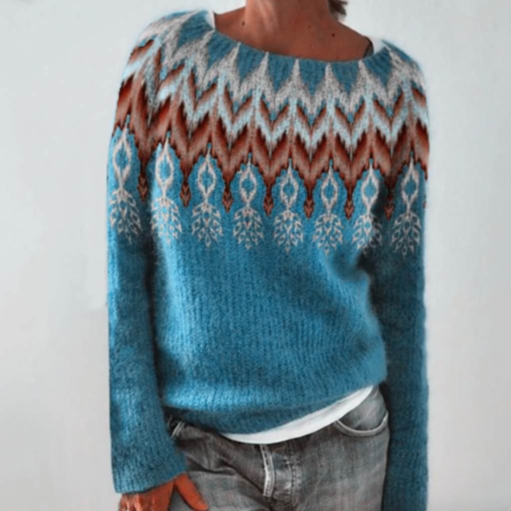 Femininer Strickpullover - Hildegard