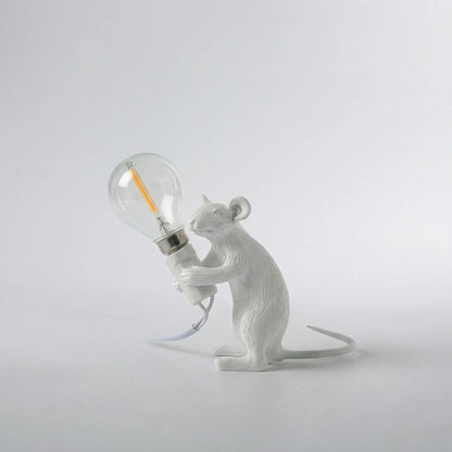 Figuratieve Tafellamp Met Muisvorm - Lumouse