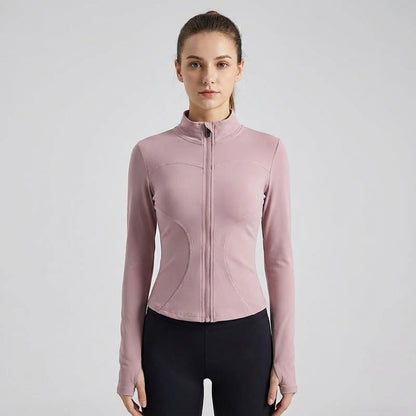 Figurbetonte Activewearjacke Aus Stretch - Georgia
