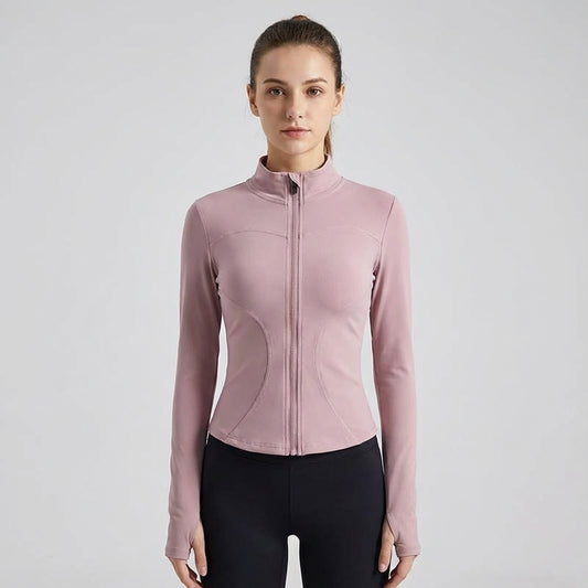Figurbetonte Activewearjacke Aus Stretch - Georgia