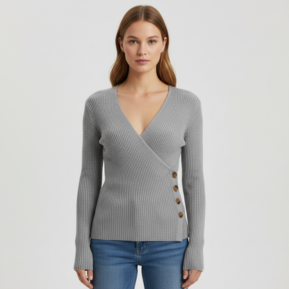 Figurbetonter Strickpullover - Melina