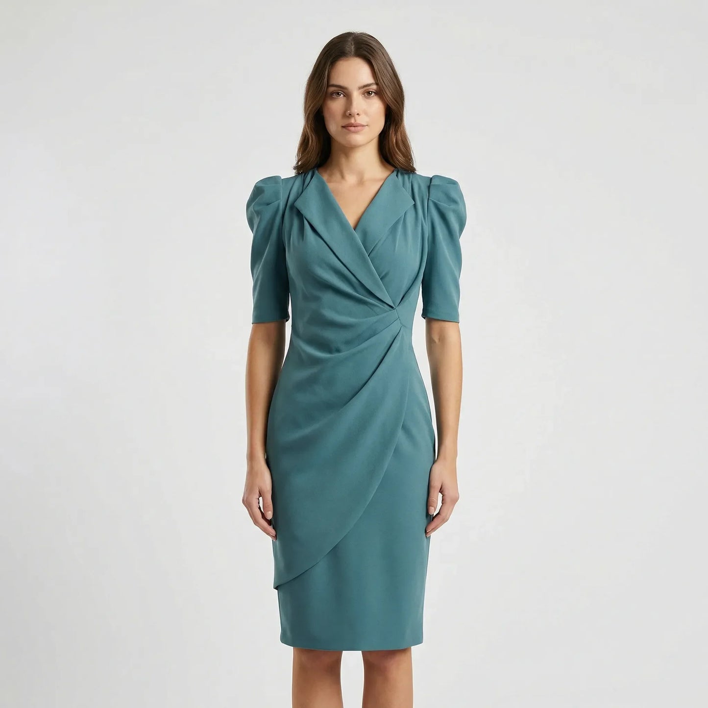 Figurbetontes Kleid Mit Wickelausschnitt - Dianne