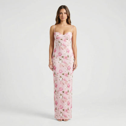 Figurnahes Maxi Kleid - Enya
