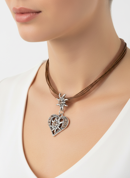 Filigranes Collier - TrachtenGlow 