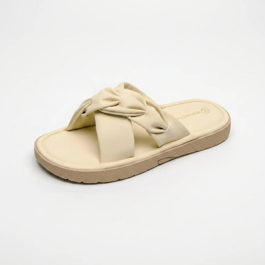 Flache Slip-On-Sandalen - Melissa
