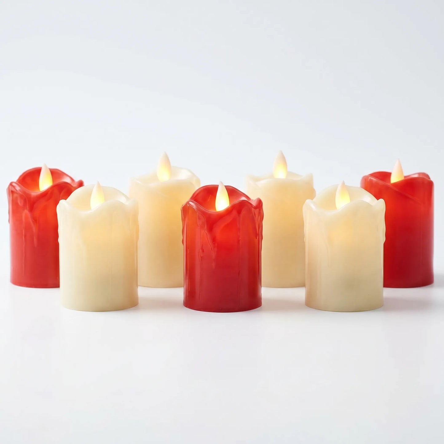 Flameless LED Pillar Candle Set -  Glowfest