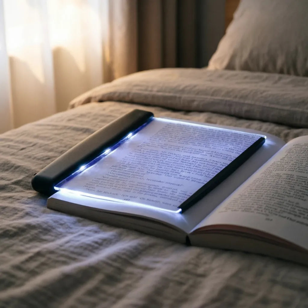 Flat LED Panel Reading Light -  Lumireader